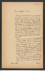 k.k. naturhistorisches Hofmuseum, Intendanzakten 1885-1896 (Hauer), Aktenzahl Z.137/1893, Seite 9
